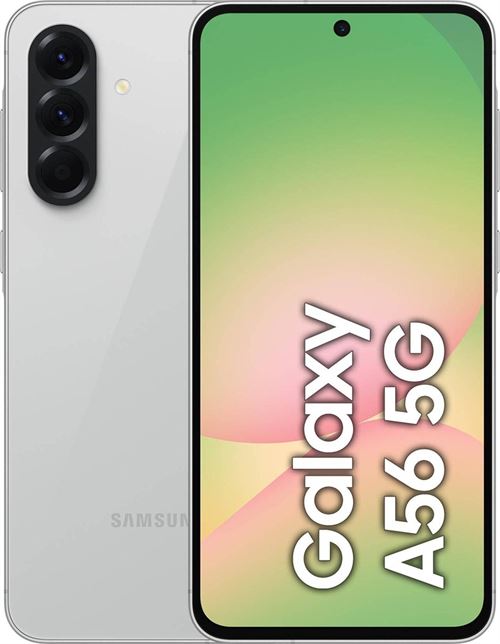 Samsung Galaxy A56 5G (128GB/Light Grey) uden abonnement